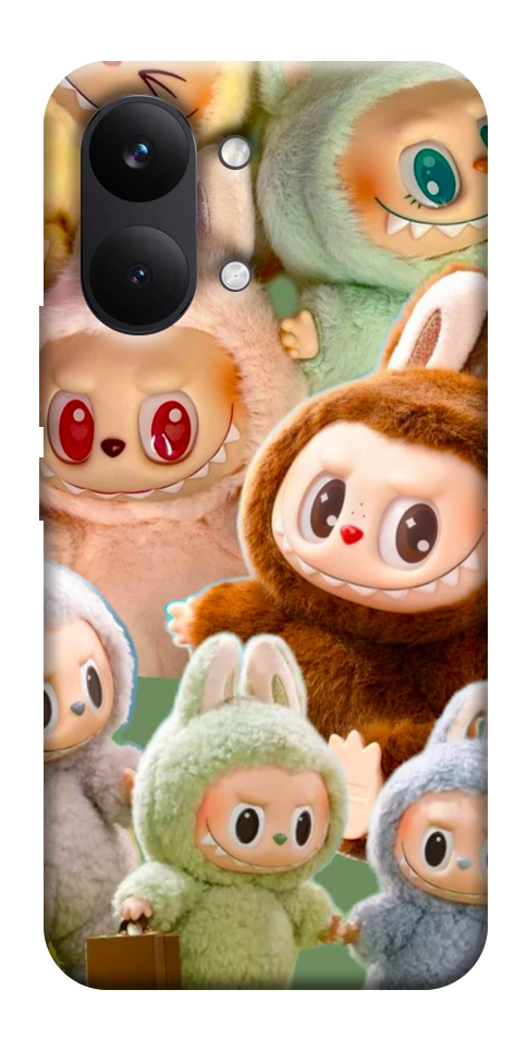 Чехол Labubu smile для Xiaomi Poco X8 Pro Max