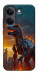 Чехол Fire dino для Xiaomi Poco X8 Pro