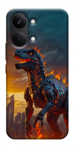 Чехол Fire dino для Xiaomi Poco X8 Pro Max
