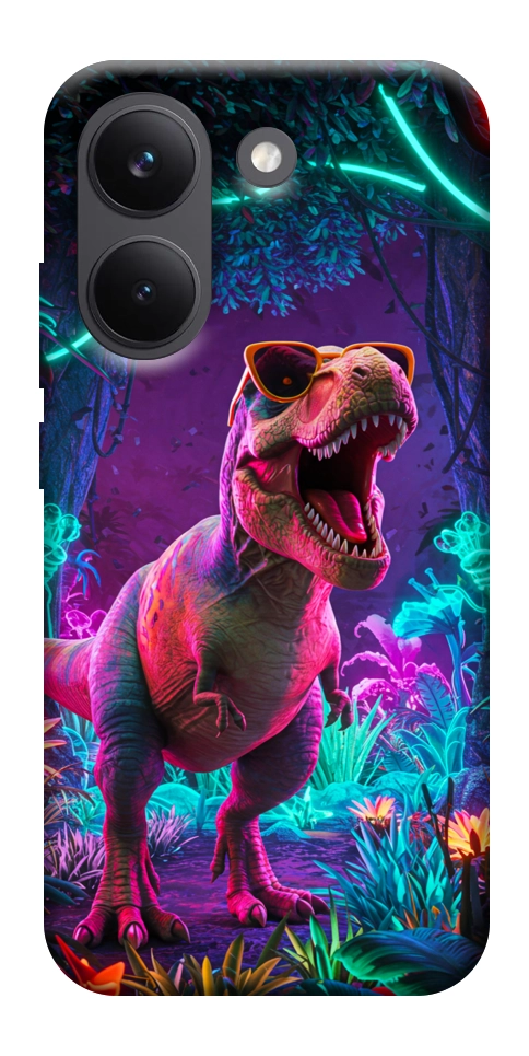 Чехол Neon dino для Xiaomi Poco X8 Pro