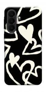 Чехол Black and white hearts для Galaxy A27