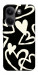 Чехол Black and white hearts для Xiaomi Poco X8 Pro