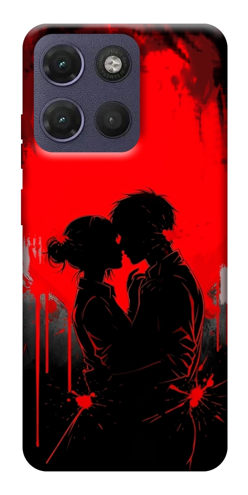 Чохол Silhouette couple для Motorola Moto G17