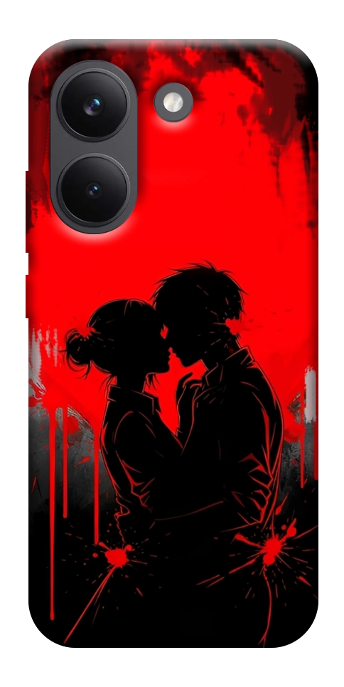 Чехол Silhouette couple для Xiaomi Poco X8 Pro