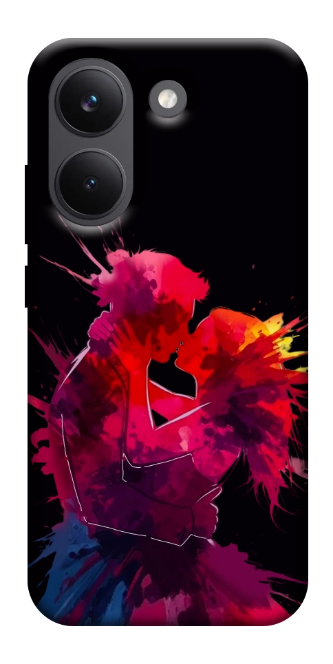 Чехол Abstract couple для Xiaomi Poco X8 Pro