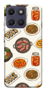 Чохол Korean food для Motorola Moto G17