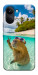 Чехол Сapybara vacation для Xiaomi Poco X8 Pro Max