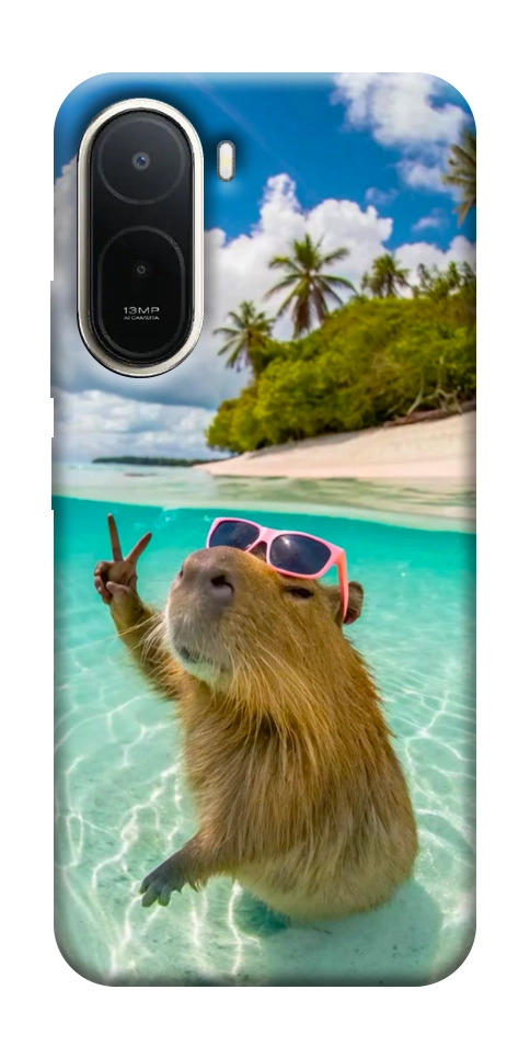 Чохол Сapybara vacation для Xiaomi Redmi A7 Pro 4G