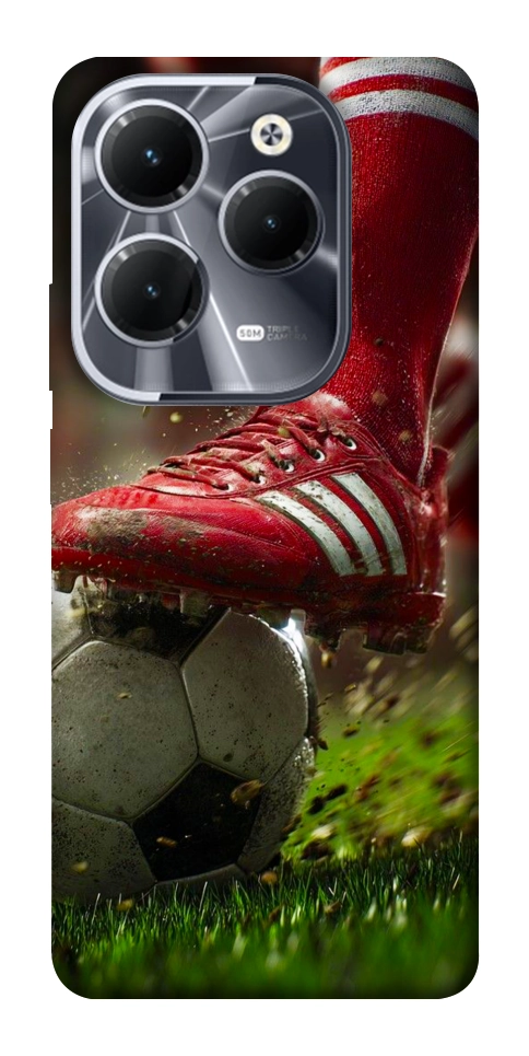 Чехол Сlose up football для Infinix Hot 40 Pro