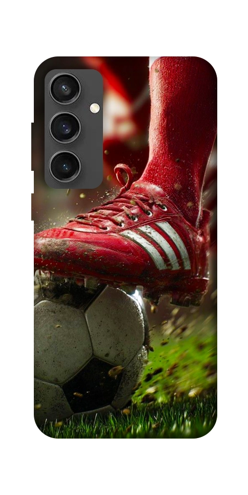 Чехол Сlose up football для Galaxy S24 FE