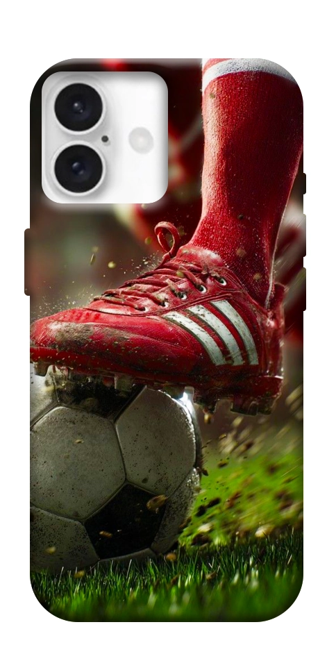 Чохол Сlose up football для iPhone 16 Plus