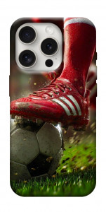Чехол Сlose up football для iPhone 16 Pro Max