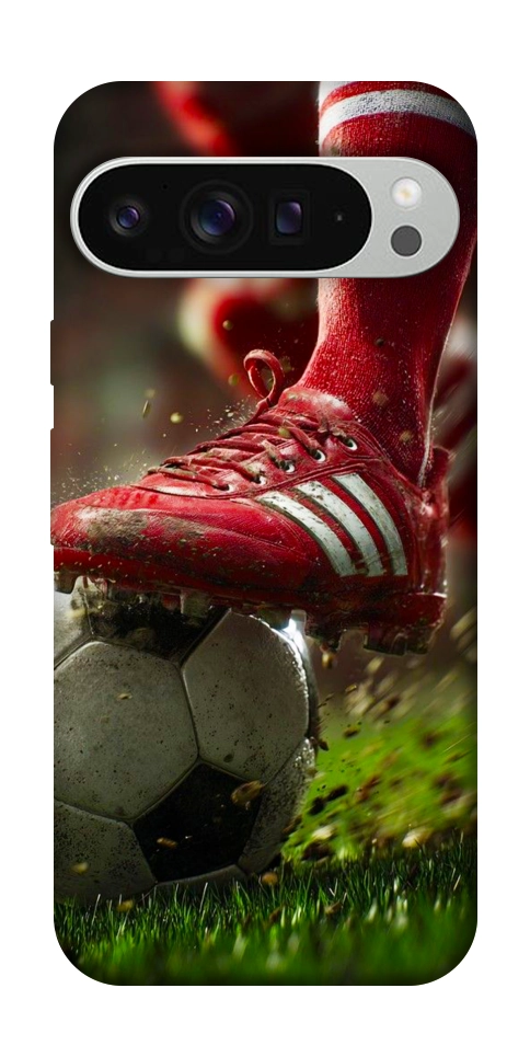 Чехол Сlose up football для Google Pixel 9 Pro XL