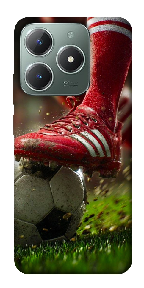 Чехол Сlose up football для Realme C61