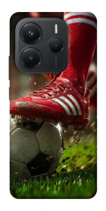 Чехол Сlose up football для Xiaomi Redmi Note 14 5G