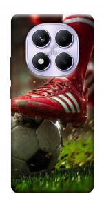Чехол Сlose up football для Xiaomi Redmi Note 14 Pro 4G