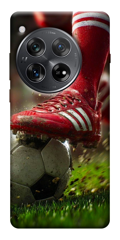 Чехол Сlose up football для OnePlus 12