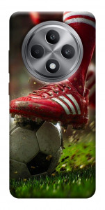 Чехол Сlose up football для Oppo Reno 12 F 4G