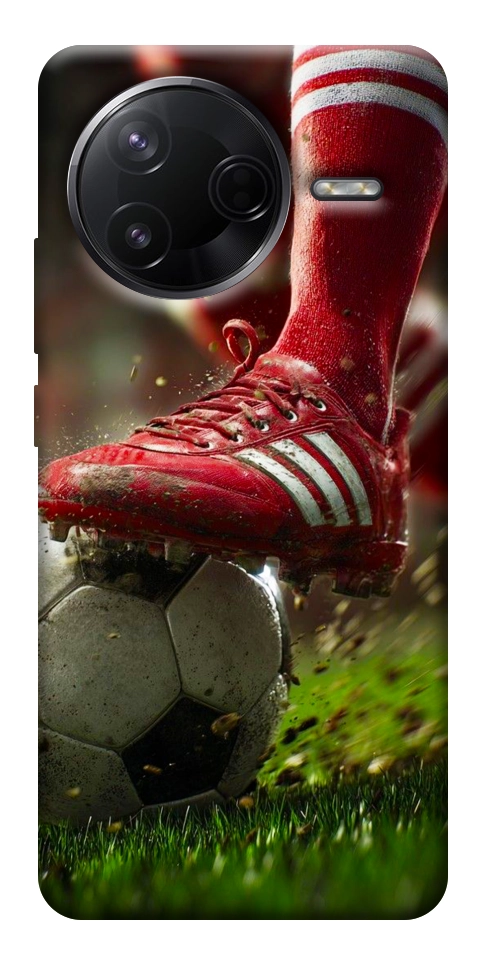 Чехол Сlose up football для Xiaomi Poco F7 Pro