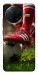 Чехол Сlose up football для Xiaomi Poco F7 Pro