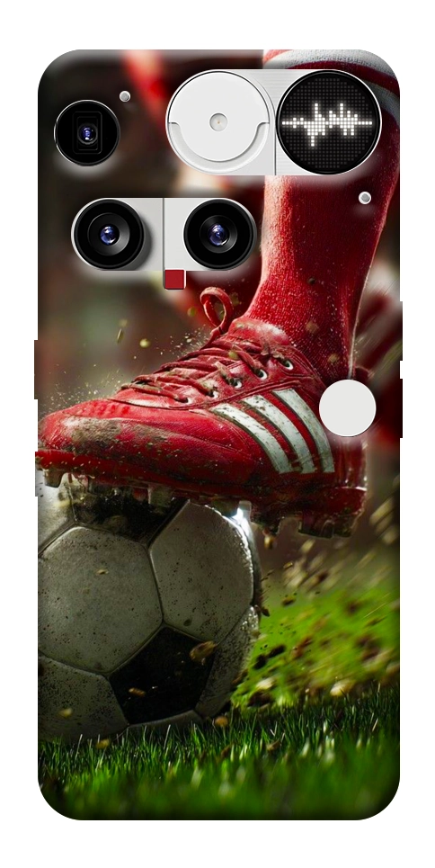 Чехол Сlose up football для Nothing Phone (3)
