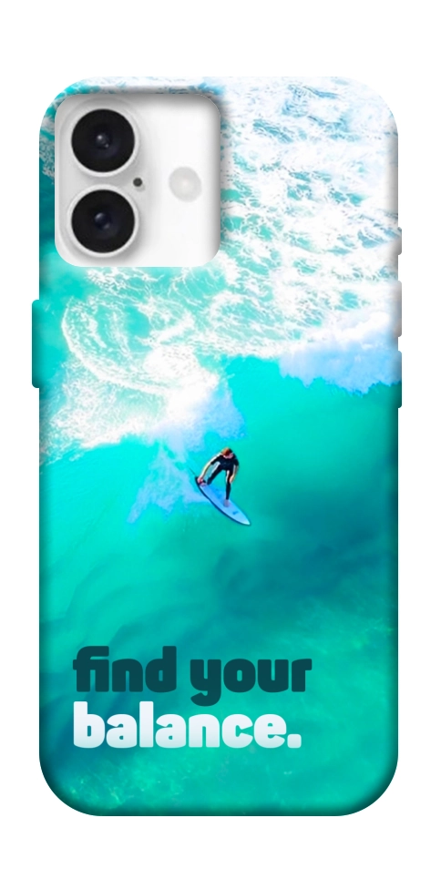Чехол Find your balance для iPhone 16
