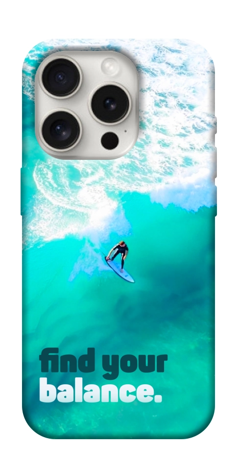 Чохол Find your balance для iPhone 16 Pro