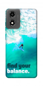 Чохол Find your balance для Motorola Moto E14