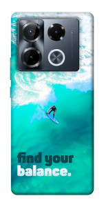 Чехол Find your balance для Infinix Note 40 Pro 4G