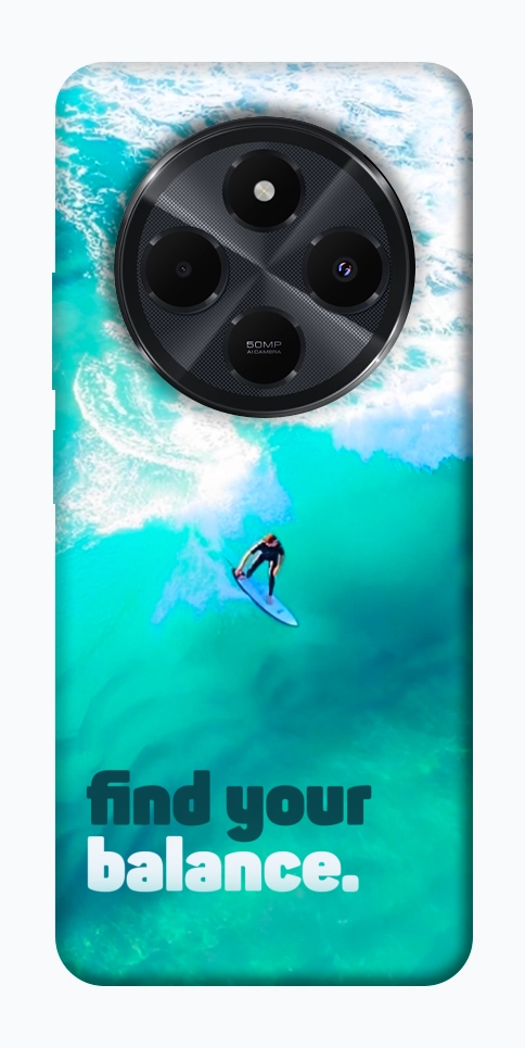 Чохол Find your balance для Xiaomi Redmi 14C