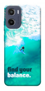 Чохол Find your balance для Motorola Moto E15