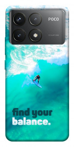 Чехол Find your balance для Xiaomi Poco F6 Pro