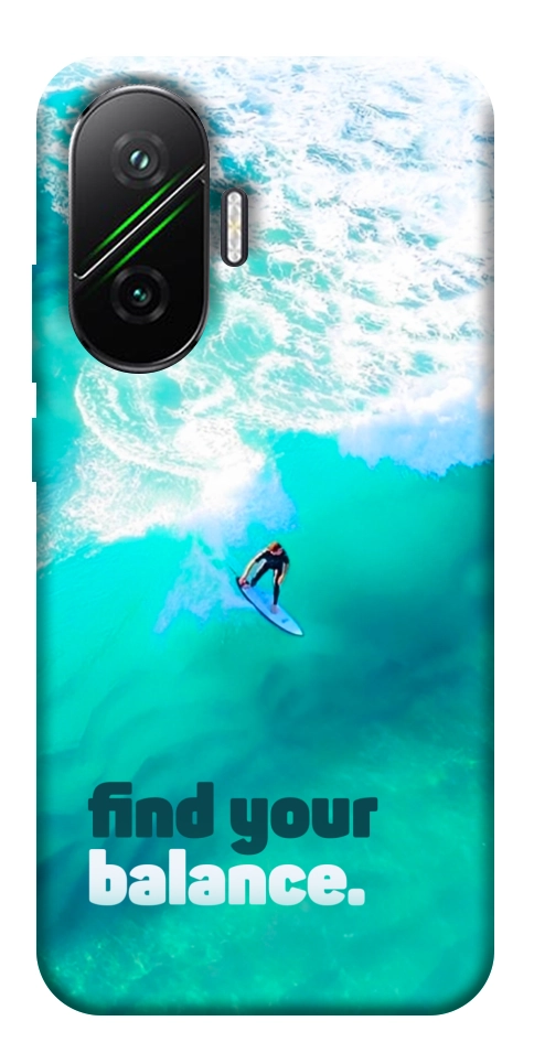 Чехол Find your balance для Xiaomi Poco F7