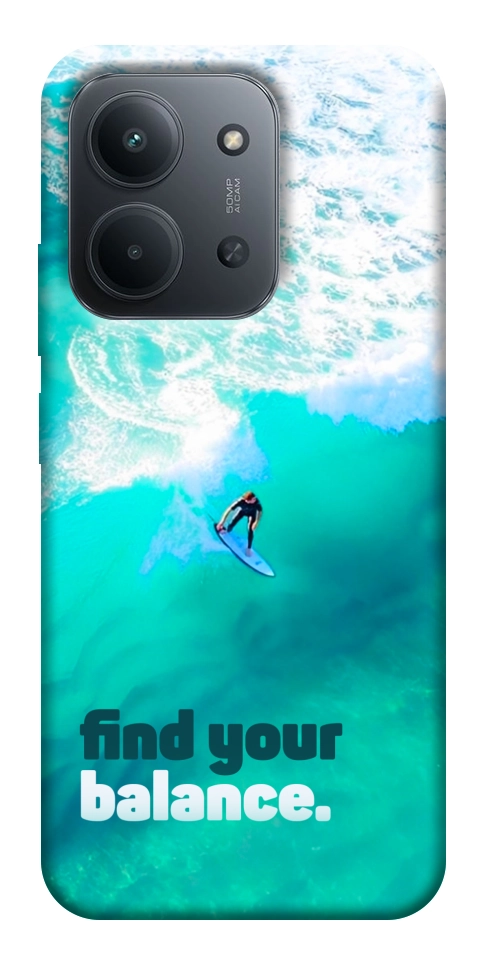 Чехол Find your balance для Xiaomi Redmi 15C (Europe version)
