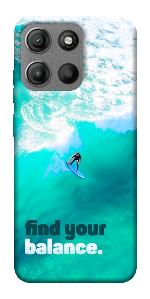 Чехол Find your balance для Motorola Moto G15 Power