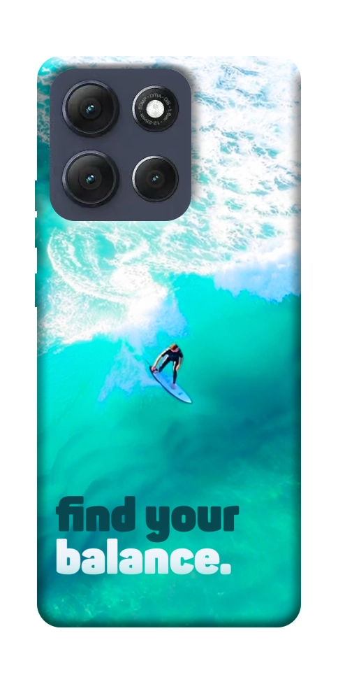 Чехол Find your balance для Motorola Moto G86 Power