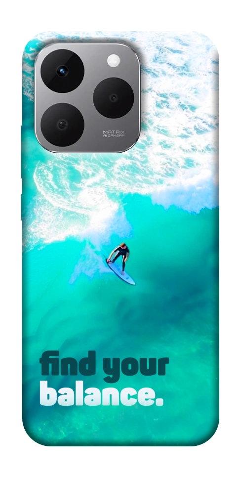 Чехол Find your balance для Realme 15T