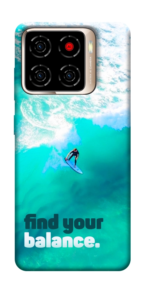 Чехол Find your balance для ZTE Blade A56