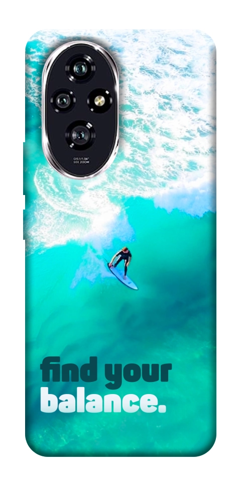 Чехол Find your balance для Huawei Honor 200