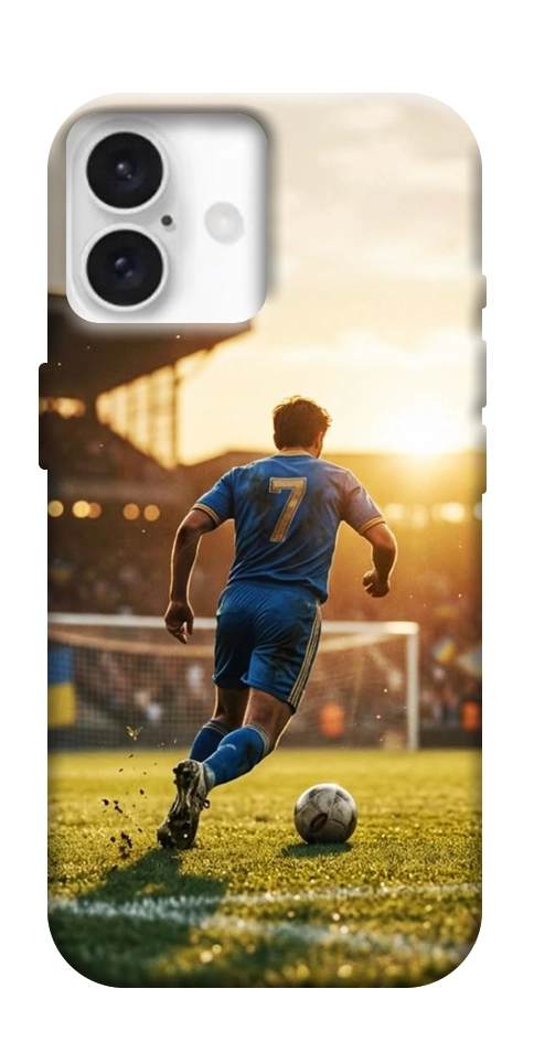 Чохол Football player для iPhone 16 Plus
