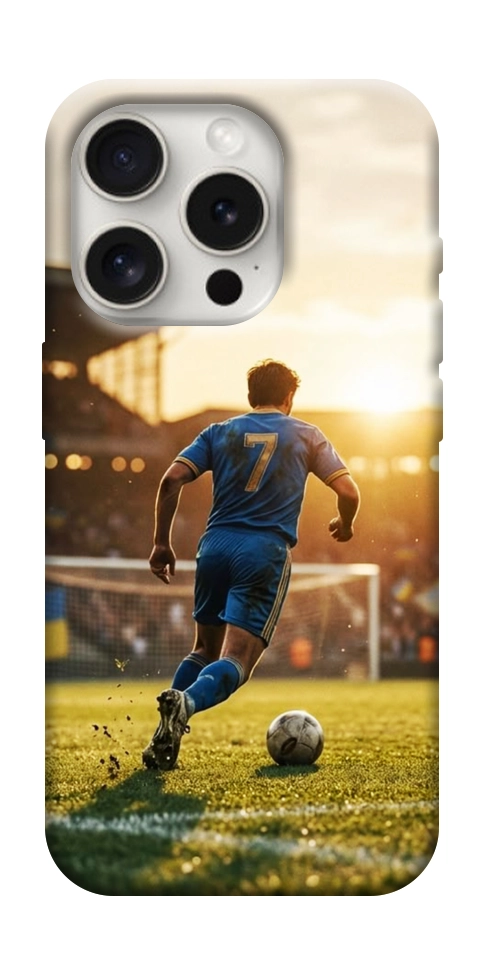 Чехол Football player для iPhone 16 Pro Max
