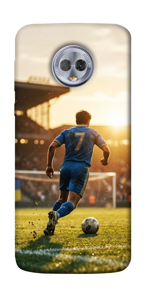 Чохол Football player для Motorola Moto G6 Plus