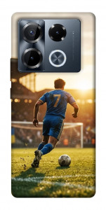 Чехол Football player для Infinix Note 40 Pro 4G