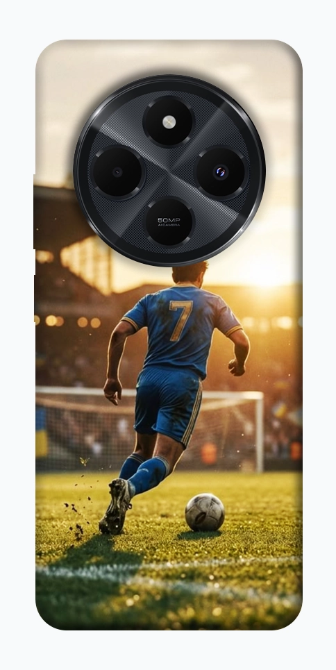 Чохол Football player для Xiaomi Redmi 14C