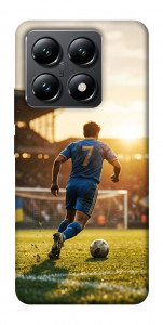 Чехол Football player для Xiaomi 14T