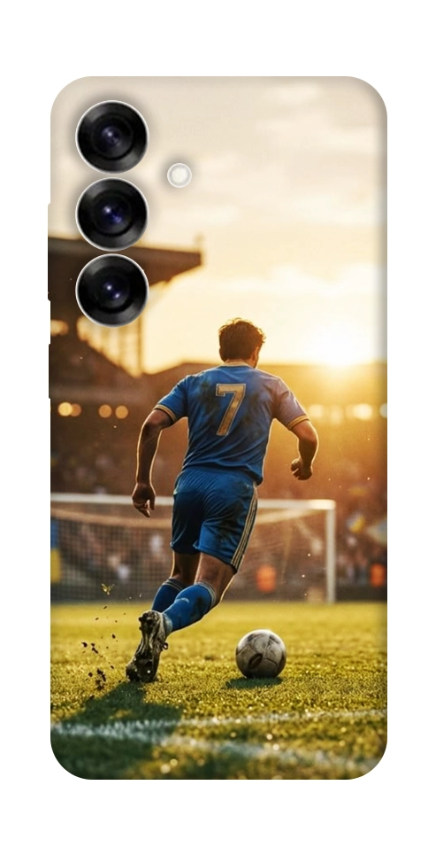 Чехол Football player для Galaxy S25+