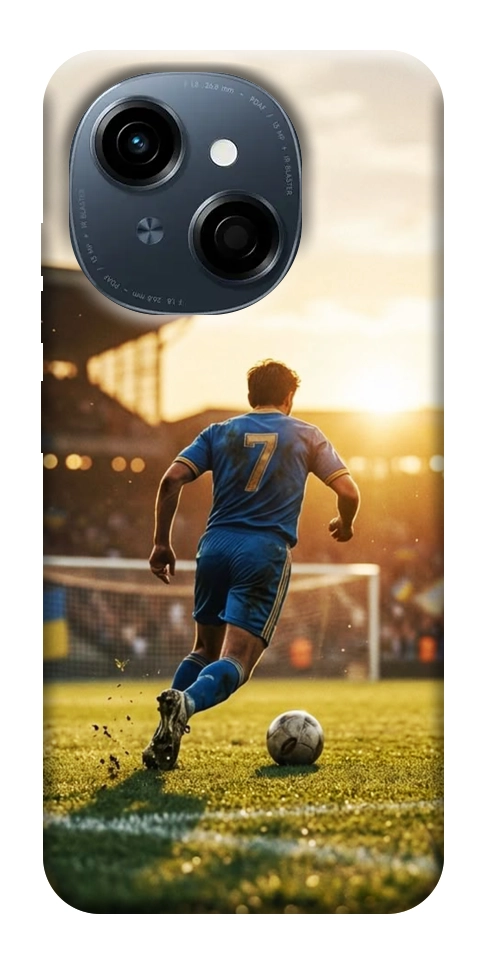 Чехол Football player для TECNO Spark Go 1 (KL4)