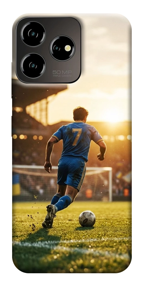 Чехол Football player для ZTE Blade V50 Design 4G