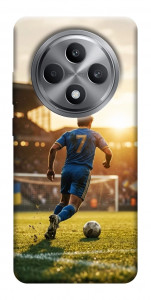 Чехол Football player для Oppo Reno 12 F 4G