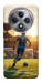 Чехол Football player для Oppo Reno 12 F 4G